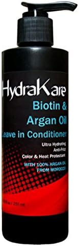 HydraKare Biotion &amp; Argan Oil Leave in Conditioner 8.5 oz