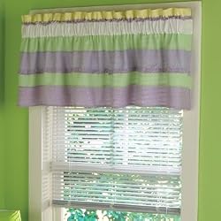 Annas Ruffle Valance in Purple