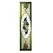Grapes Victorian Vertical Art Glass Panel Wall Hanging Suncatcher 42 x 10