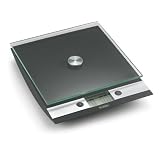 Polder KSC-303-95 Digital Glass Top Kitchen Scale, Black