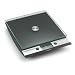 Polder KSC-303-95 Digital Glass Top Kitchen Scale, Black