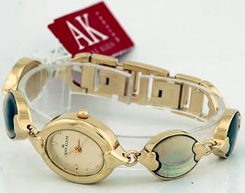 Anne Klein Gold Tone Bracelet Watch #10/7856CHGB