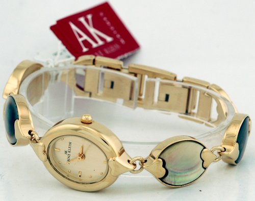 Anne Klein Gold Tone Bracelet Watch #10/7856CHGB