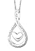 Sterling Silver "Live That You May Learn To Love. Love That You May Learn To Live. No Other Lesson Is Required" Heart Pendant, 18"