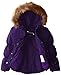 Rothschild Little Girls' Shirred Peplum Jacket