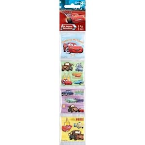 Disney's Cars Sticker Squares 8ct (30 Stickers Total) [Toy] [Toy]