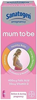 Sanatogen Mother to Be Multivitamin 90 per pack