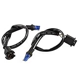 uxcell　T10　W5W 194　ライトソケット　ランプ　バルブ　ワイヤ　ハーンネス　コネクター　車用　1ペア