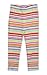 Zutano Little Girls' Primary Stripe Skinny Legging