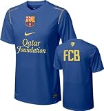 FC Barcelona Youth Blue Nike Prematch Jersey