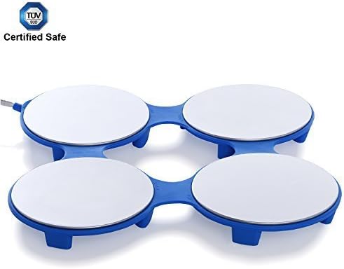 HotMat Electric Food Warming Tray - Compact & Portable - Dual Warming Temperatures - Perfect for Shabbos, Home & Travel - TÜV SÜD Safety Certified by HotMat