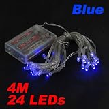 Amico Christmas Tree Blue 24LED 4M String Light Ornament Party Decor