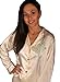 Up2date Fashion Women’s Button Down Satin Pajama Set with Mandarin Collar, Long Sleeves PJ