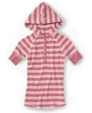 Greendog Girls Solid and Stripe Henley