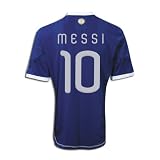 adidas Lionel Messi Argentina World Cup 2010 Away Jersey