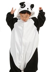 ReliBeauty Children Cartoon Figure and Animal Cosplay Costume Nightgown (2T, Panda)