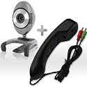 Sogatel - Skype High defintion HD webcam + FREE Skype handset phone - Windows Vista/XP/2000