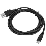 NIKON USB 2.0 male to mini B 5-pin male Equivalent UC-E4 / UC-E5 Interface cable with Ferrite Core for Select CoolPix 2000 D2H D2X D3 D4 D40X D50 D60 D70 D80 D90 D100 D200 D300 D700 Digital Series Cameras