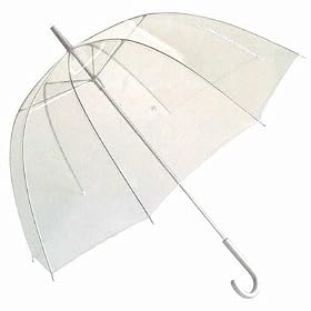 Totes Ladies Clear Bubble Umbrella