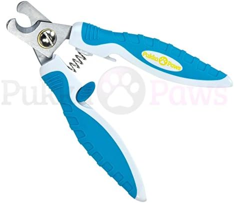 Professional Dog Nail Clippers &amp; Trimmer, Razor Sharp stainless steel blades with safety Guard to Prevent Overcutting - Unique Raised Tip helps you Trim Dog Nails safely and Easilly.