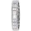 DKNY Women's Slim Crystal Bangle Watch NY3715