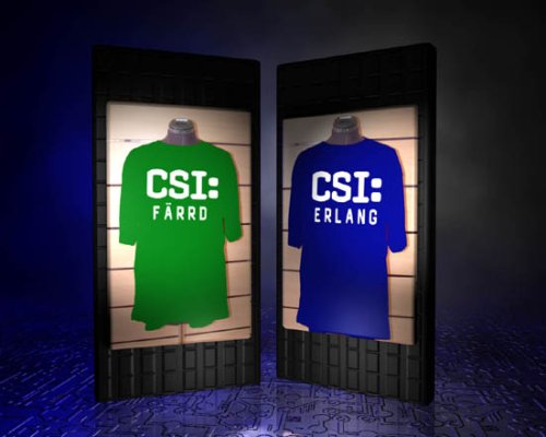 Cover image : T-Shirt CSI Erlang