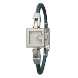 GUCCI (グッチ) 腕時計 102R YA102591 グリーンサテンベルト パヴェダイヤ レディース [並行輸入品]の画像