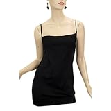 Seamless Tunic Tank Top Black