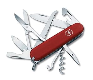 Victorinox Swiss Army Huntsman II Pocket Knife, Red