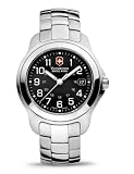 Victorinox Swiss Army Officers Herrenuhr Datum Edelstahl V.25565