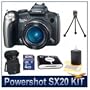Canon Powershot SX20IS 12.1MP Digital Camera with 20x Wide Angle Optical Imag...