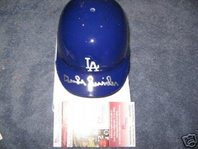 Duke Snider Dodgers Jsa/coa Signed Mini Helmet - Autographed MLB Helmets and Hats