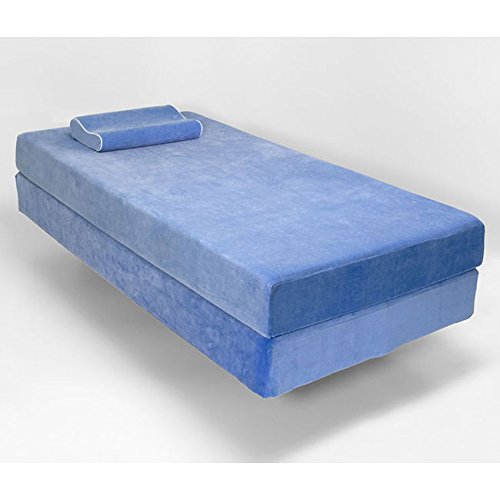 Full Sleep Harmony Jubilee Youth 7 Inch Memory Foam Mattress with