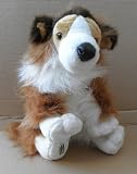 Webkinz Collie Dog Stuffed Animal Plush Toy - 9 inches tall