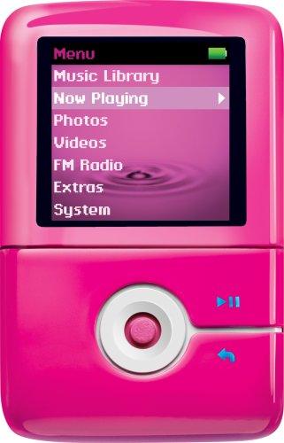Electronics: Creative Zen V Plus 2 GB MP3 Player  Pink/White 