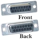 DB15 Pin Female Crimping Housing (Mac or Joystick). Computer Accessories, C ....