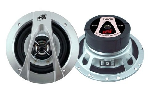 Sound Around PLDV62 One Pair 6.5 Inch Two-Way Coaxial Speaker Systems