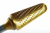 read full review Champion Cutting Tool SL1-L6 TiN Coated Long Bur, 14 Degree Taper Radius End Solid Carbide, 6-Inch Shank 1/4-Inch Cutter Diameter 5/8-Inch Length of Cut