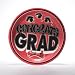7" Red Graduation Plates