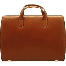 Aaron Irvin Leather Litigation Brief Briefcase