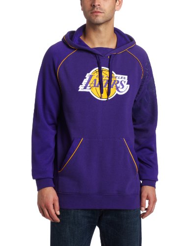 NBA Men's Los Angeles Lakers Hoops Pullover Hood (Purple, Large)