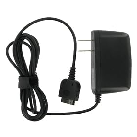 Apple iPhone 3G, iPhone, Apple iPod Nano Chromatic 4th Black Ultra Premium Home Travel AC Aadapter Wall Charger (iPhone NOT included)