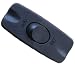 In Line Rocker Switch 2a Black Suitable For 2 Core Cable - V