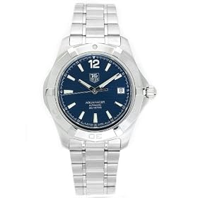 TAG Heuer Men’s Aquaracer Automatic Stainless Steel Blue Dial Watch #WAF2112.BA0806