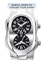 Philip Stein Large Case Quartz Stainless Steel #2-G-FB