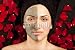 Wallmonkeys Peel and Stick Wall Decals - Facial Clay Mask - Removable Graphic