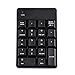 Elftear 18 Keys 2.4G Wireless USB Numeric Keypad for MacLaptop Tablet Desktop PC Computer Compatible with Windows and OS System