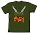BLACKLAGOON ソードカトラスTシャツ モス サイズ:L