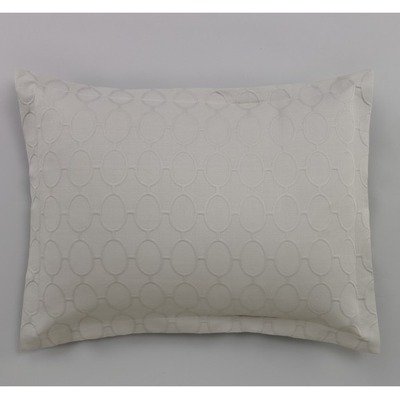 DwellStudio Ellipse Matelasse Pearl King Size Duvet Set