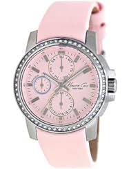 Kenneth Cole New York Womens KC2696 Classic Multifunction with Pink Dial Watch